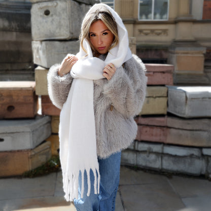 Gigi Scarf - Cream