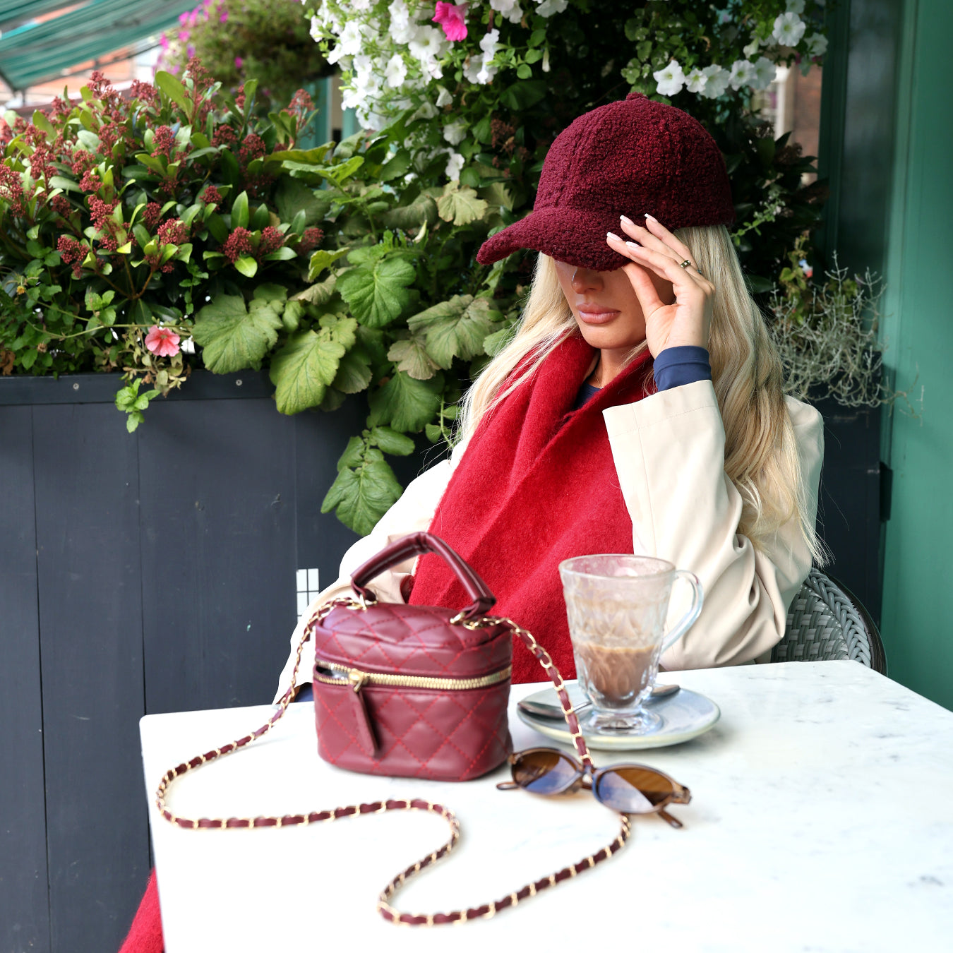 Gigi Scarf - Red