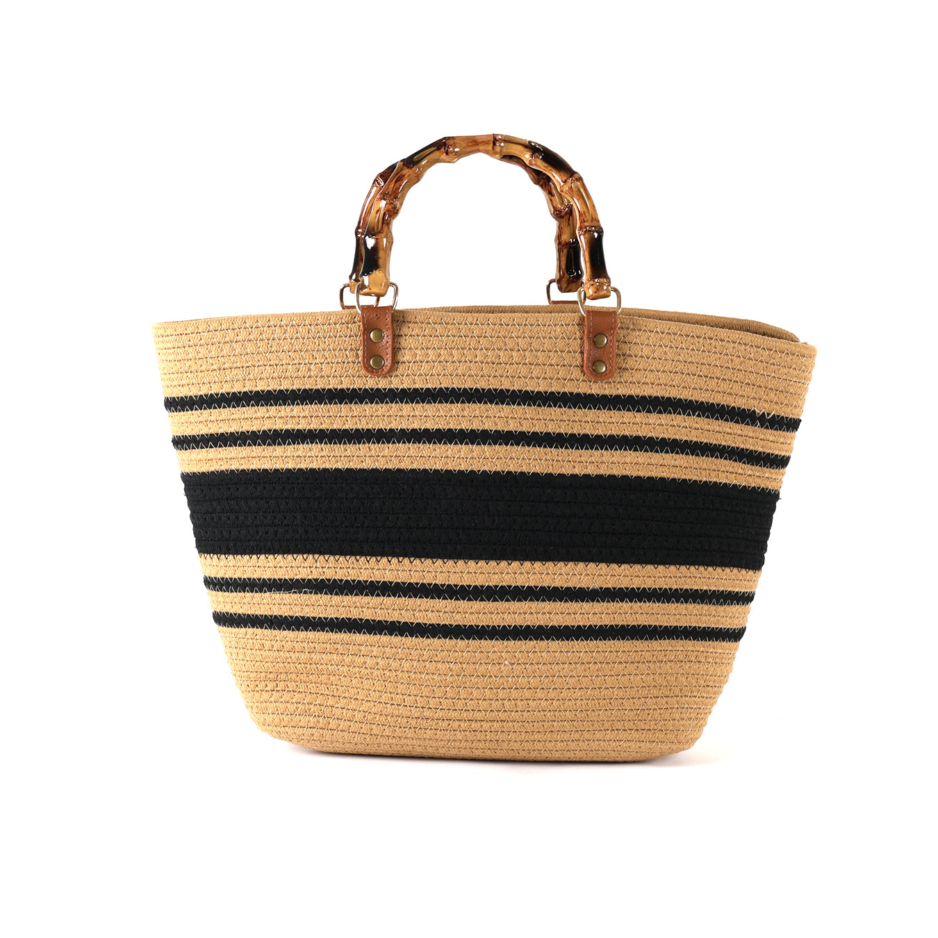 Bali Bag - Tan & Black