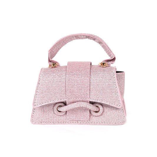 Saffie Mini Bag - Sparkle Pink