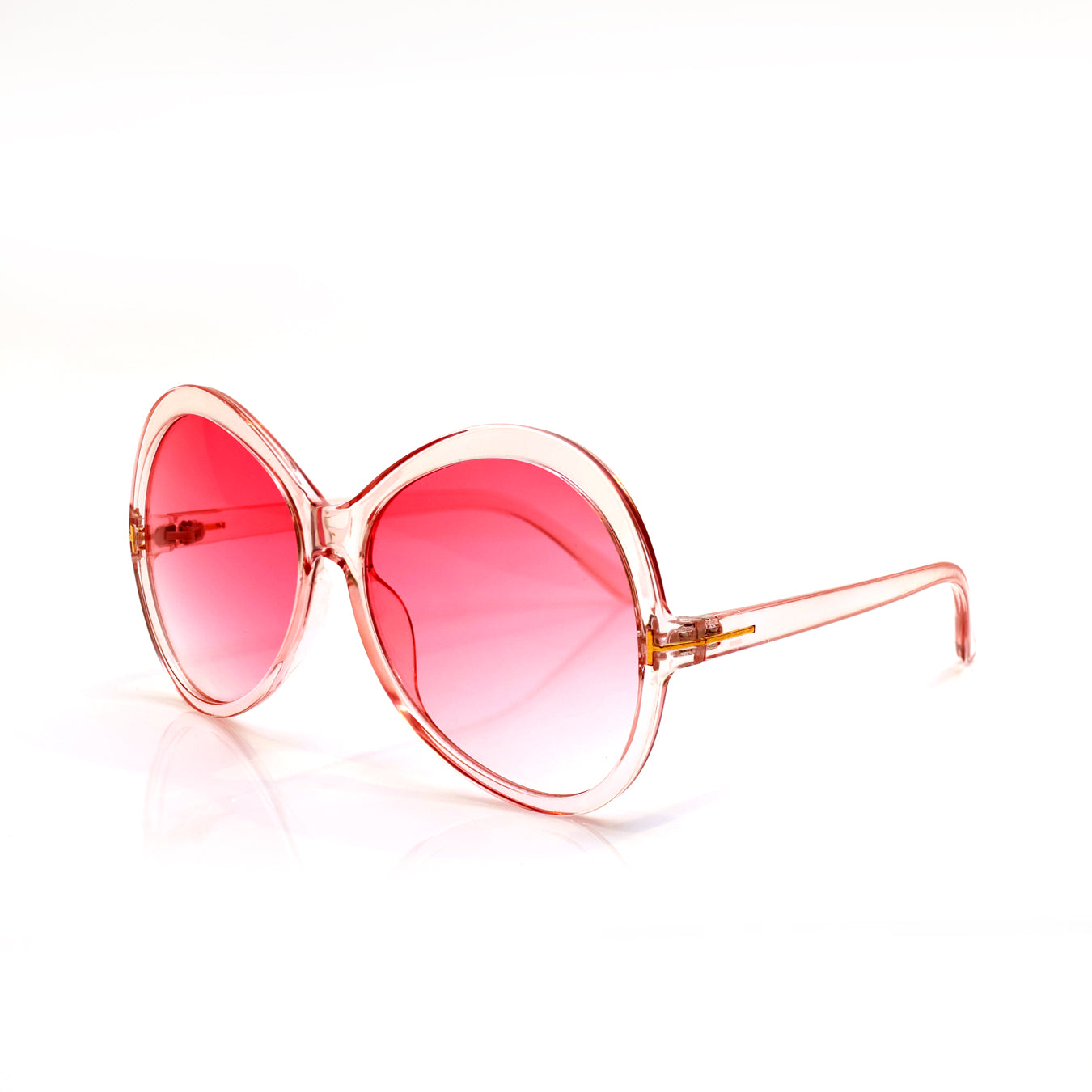 Tahiti Oval Sunglasses - Pink