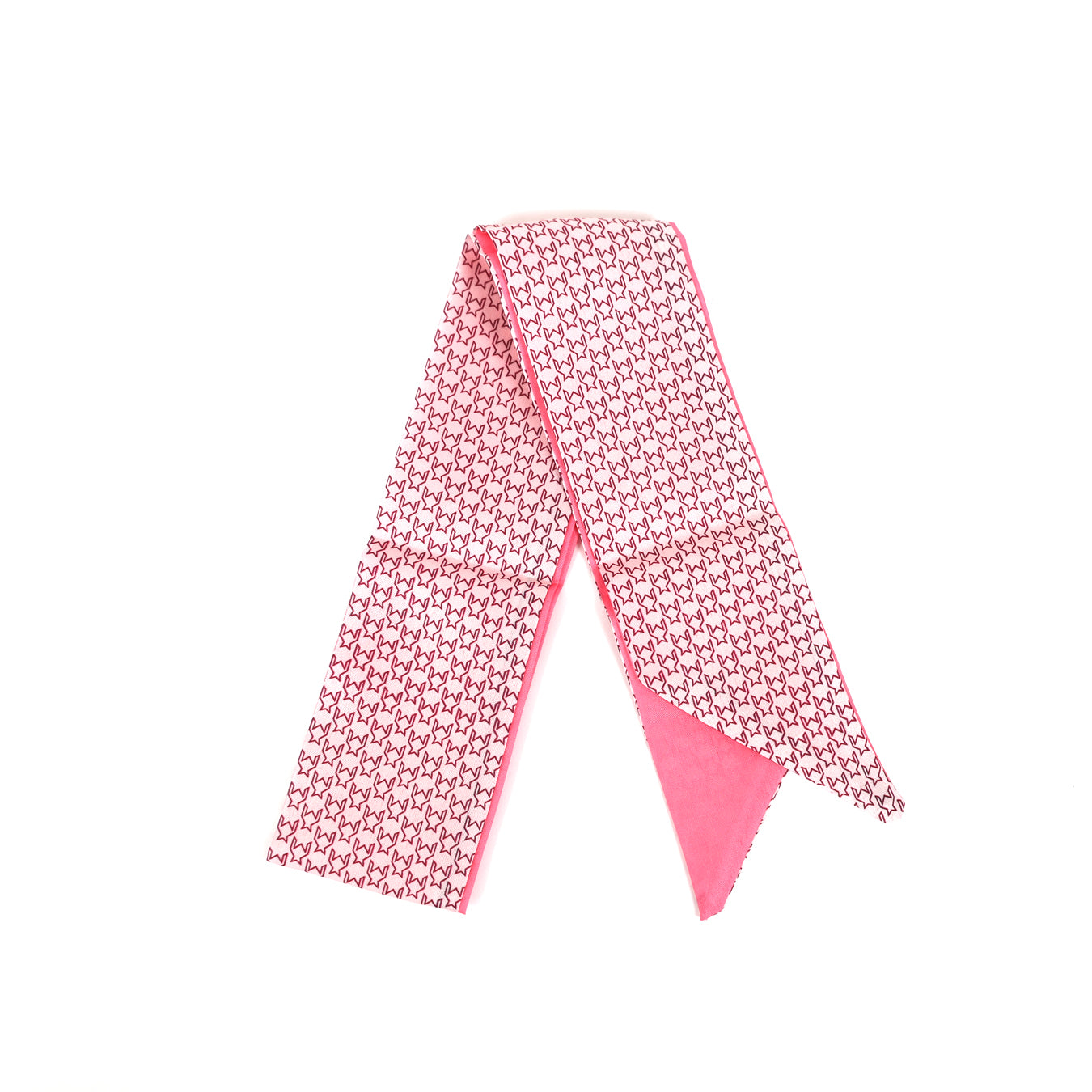 Pink Pattern Scarf