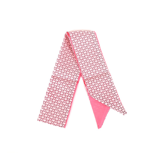 Pink Pattern Scarf