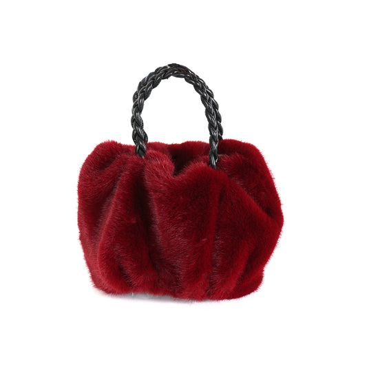 Luxe Burgundy Mini Bag