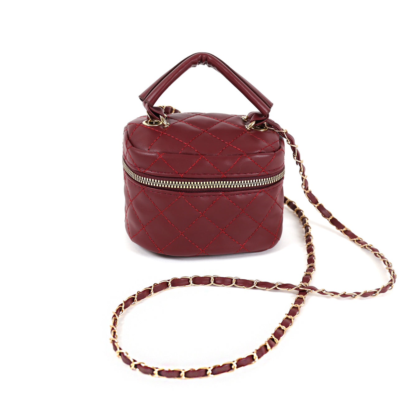 Olivia Mini Bag - Burgundy