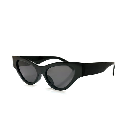Amalfi Cat-Eye Sunglasses - Black