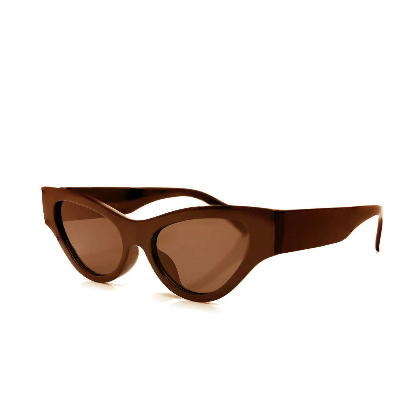 Positano Cat-Eye Sunglasses - Brown
