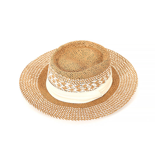 Capri Fedora - Tan