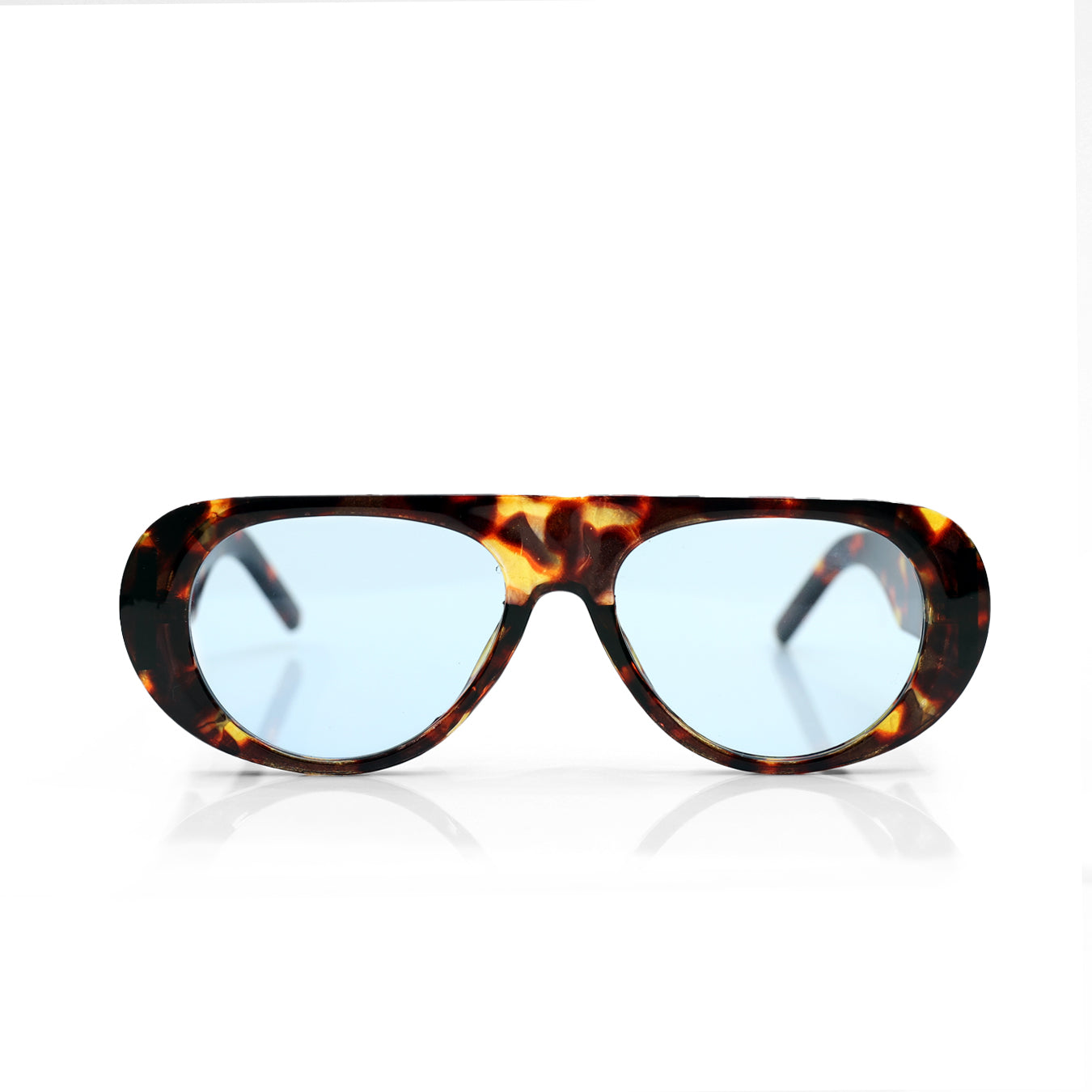 Tulum Oval Sunglasses - Tortoise