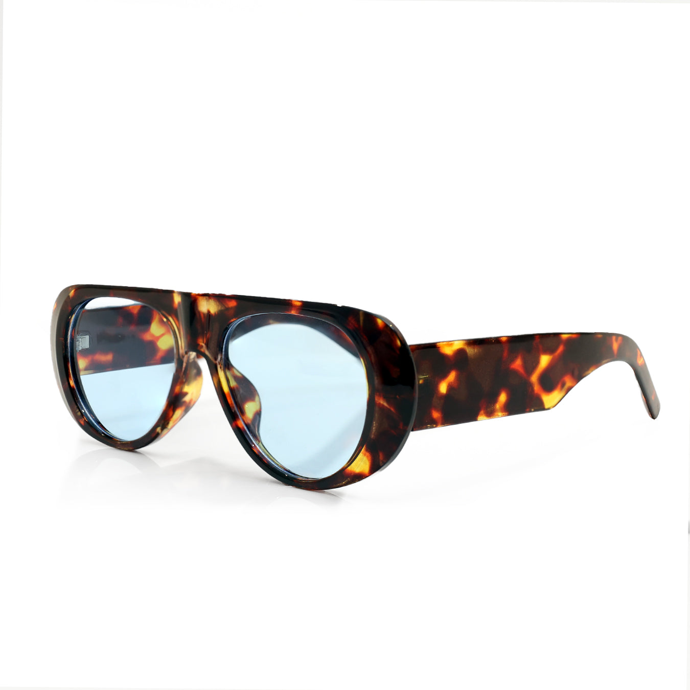 Tulum Oval Sunglasses - Tortoise