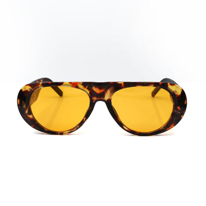 Bali Oval Sunglasses - Tortoise