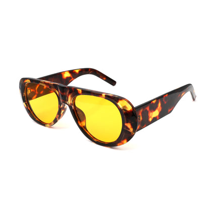 Bali Oval Sunglasses - Tortoise