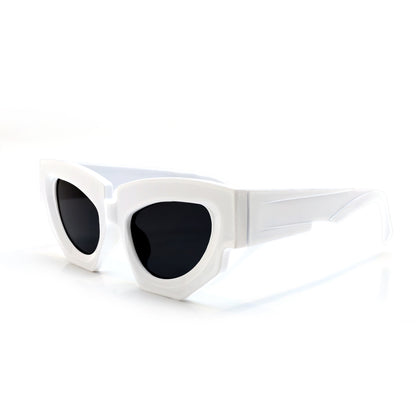 Maui Cat-Eye Sunglasses - White